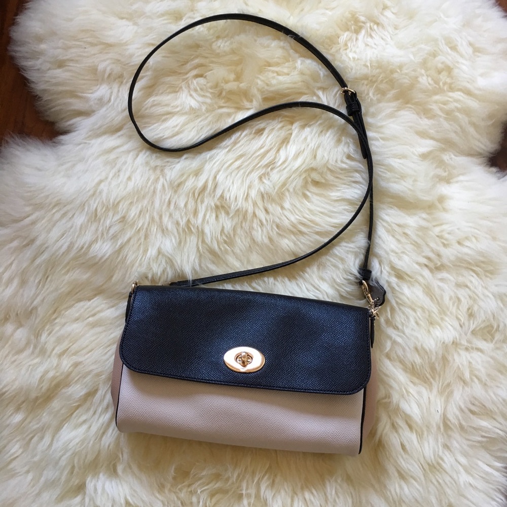 Authentic Coach Multicolor Leather Crossbody Purse - image 1